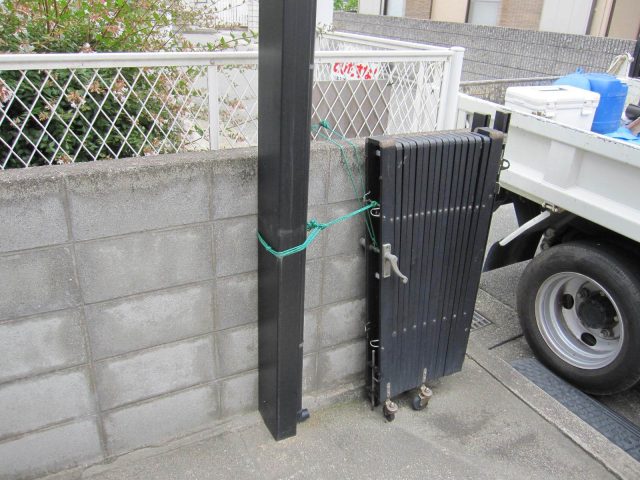 播磨町で撤去するカーポート